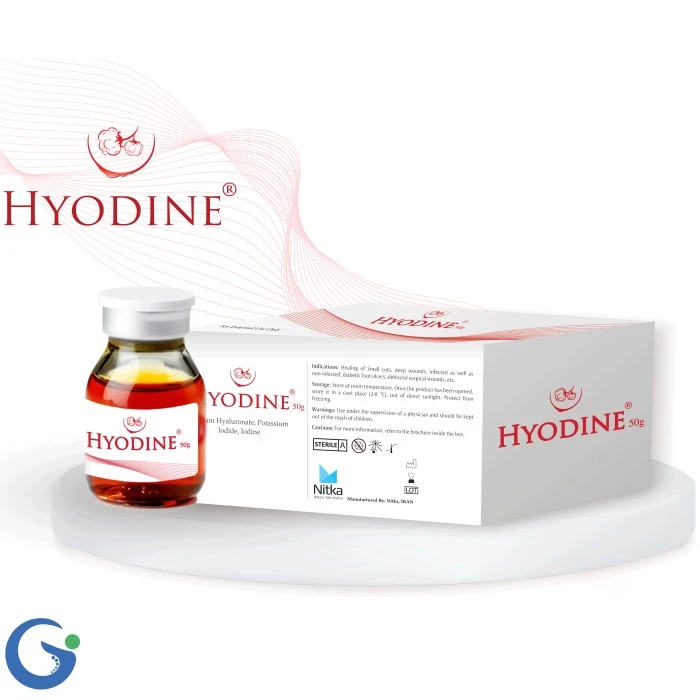 ژل استریل هیالورونیک اسید هایداین 25 گرم HYODINE
