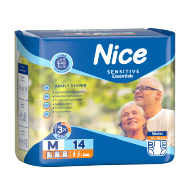 پوشک بزرگسال چسبی نایس سایز M