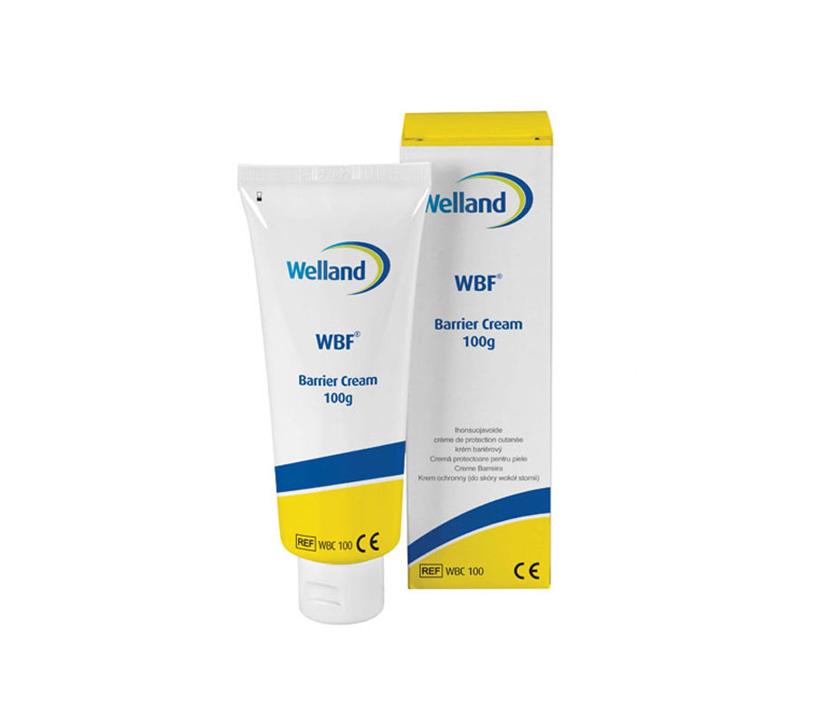 کرم محافظ استومی وللند Welland مدل WBC100 برای تقویت و محافظت از پوست اطراف استوما
